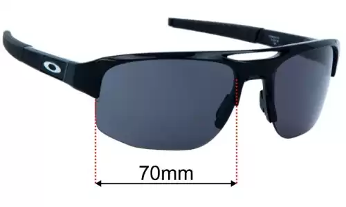 Oakley Mercenary OO9424 Replacement Lenses 70mm wide 