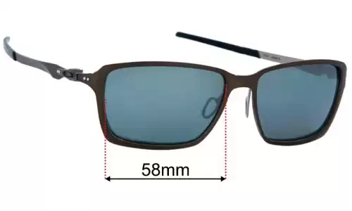 Oakley Tincan OO4082 Ersatzlinsen 58mm wide 