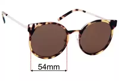 Oscar Wylee Dunaway Replacement Lenses 54mm wide 