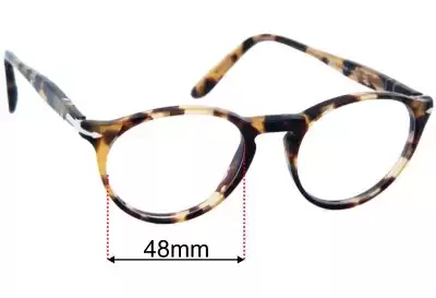 Persol 3092-V Lentes de Repuesto 48mm wide 