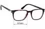 Sunglass Fix Verres de Remplacement pour Persol 3117-V - 51mm Wide 