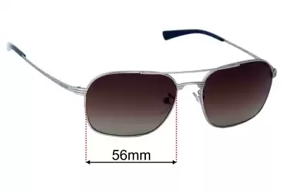 Police Rival 1 S 8952 Replacement Lenses 56mm wide 