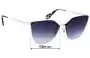 Sunglass Fix Verres de Remplacement pour Prada SPR68T - 63mm Wide 