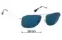 Sunglass Fix Replacement Lenses for Ray-Ban RB3543 - 59mm Wide 