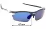 Sunglass Fix Verres de Remplacement pour Rudy Project Rydon - 67mm Wide 