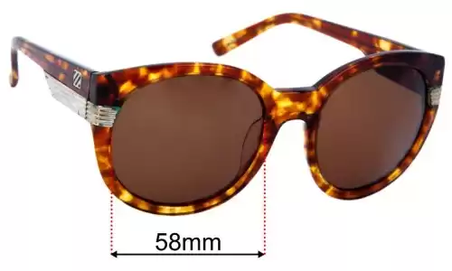 Sabre Acid Aloha Replacement Sunglass Lenses 58mm 