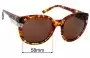 Sunglass Fix Replacement Lenses for Sabre Acid Aloha - 58mm Wide 