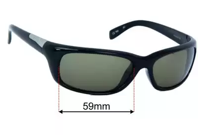 Serengeti Verucchio Replacement Lenses 59mm wide 