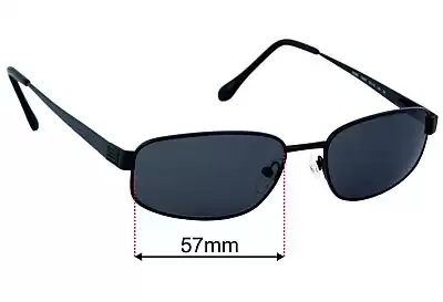 Sferoflex 5006S Replacement Lenses 57mm wide 