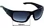 Sunglass Fix Replacement Lenses for Smith Dragstrip Tactical - 66mm Wide 