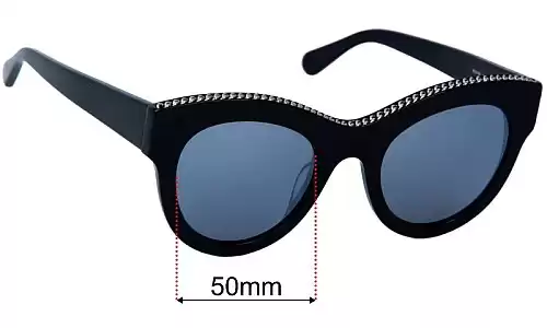 Stella McCartney SC0018S Replacement Sunglass Lenses 50mm 