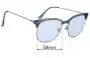 Sunglass Fix Lentes de Repuesto para Stiletto TR1728 - 58mm Wide 