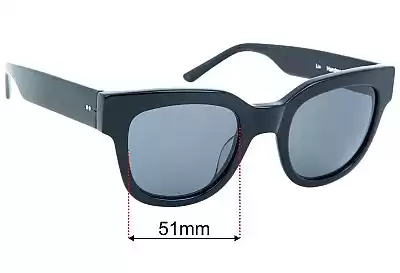 Sun Buddies Liv Replacement Lenses 51mm wide 