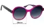 Sunglass Fix Replacement Lenses for Thierry Lasry Bubbly - 56mm Wide 