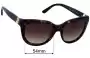 Sunglass Fix Replacement Lenses for Tory Burch TY7088 - 54mm Wide 