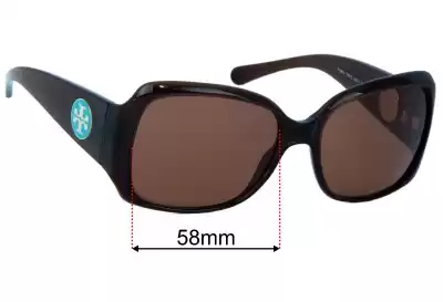 Tory Burch TY9010 Replacement Lenses 58mm wide 