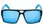 Unit Vault Sunglasses Replacement Lenses 60mm Wide Front View 