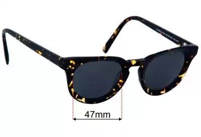 Warby Parker Irving Verres de Remplacement 47mm wide 