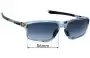 Sunglass Fix Lentes de Repuesto para Oakley Crosslink Zero OX8076 - 56mm Wide 