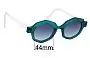 Sunglass Fix Ersatzgläser für Anne & Valentin Swinton - 44mm Wide 