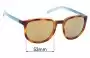 Sunglass Fix Ersatzgläser für Arnette Pykkewyn AN4277 - 53mm Wide 