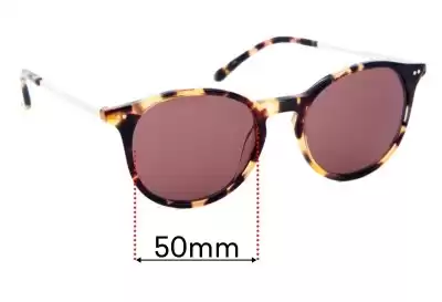 Bailey Nelson  Markova Replacement Lenses 50mm wide 