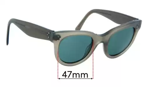 Celine CL 41053/S Replacement Lenses 47mm wide 
