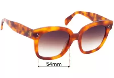 Celine CL 40002U Replacement Lenses 54mm wide 