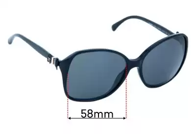 Chanel 5205 Ersatzgläser 58mm wide 