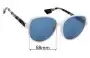 Sunglass Fix Replacement Lenses for Christian Dior Dioronde 2 - 58mm Wide 