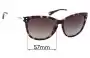 Sunglass Fix Replacement Lenses for Coach HC8084 Celia - 57mm Wide 