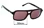 Sunglass Fix Replacement Lenses for Crap Eyewear  The Spaced Ranger - 53mm Wide 