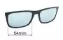 Sunglass Fix Replacement Lenses for Emporio Armani EA5042 CLIP ON - 54mm Wide 