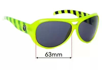 Electric Gauge Replacement Lenses 63mm wide 
