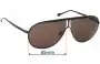 Sunglass Fix Replacement Lenses for Ermenegildo Zegna SZ 3520V - 65mm Wide 