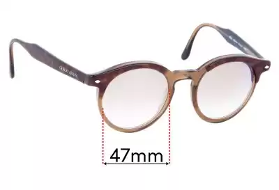 Giorgio Armani 406 Replacement Lenses 47mm wide 