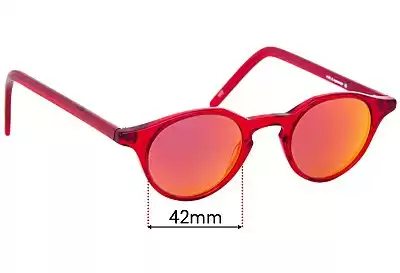 Kala 902 Verres de Remplacement 42mm wide 