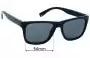 Sunglass Fix Replacement Lenses for Lacoste L816SP - 54mm Wide 