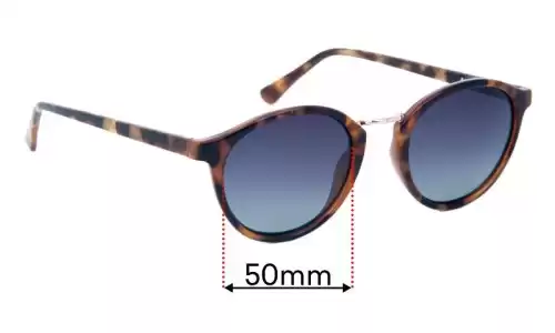 Le Specs Paradox Ersatzlinsen 50mm wide 