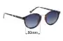 Sunglass Fix Ersatzgläser für Le Specs Paradox - 50mm Wide 