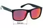 Sunglass Fix Replacement Lenses for Leech Falcon - 56mm Wide 