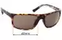 Sunglass Fix Replacement Lenses for Maui Jim MJ746 Byron Bay - 62mm Wide 