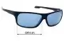 Sunglass Fix Ersatzgläser für Maui Jim MJ237 Island Time - 64mm Wide 