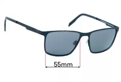 Maui Jim MJ532 Cut Mountain Verres de Remplacement 55mm wide 