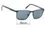 Sunglass Fix Replacement Lenses for Maui Jim MJ532 Cut Mountain - 55mm Wide 