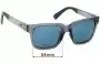 Sunglass Fix Replacement Lenses for Maui Jim MJ540 Mongoose - 54mm Wide 