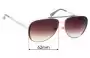 Sunglass Fix Replacement Lenses for Michael Kors M2064S Kendall - 62mm Wide 