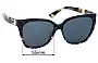 Sunglass Fix Replacement Lenses for Moschino MOS066/S - 55mm Wide 