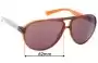Sunglass Fix Replacement Lenses for Nike EV0640 Vintage 88 - 62mm Wide 