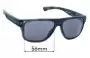 Sunglass Fix Verres de Remplacement pour Oakley Breadbox OO9199 - 56mm Wide 